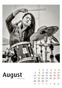 Jazzkalender "Women in Jazz" 2023 - Schindelbeck Jazzfotografie