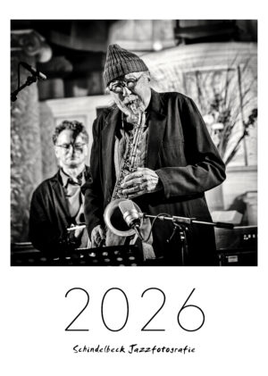 Jazzkalender 2026 - von Frank Schindelbeck Jazzfotografie