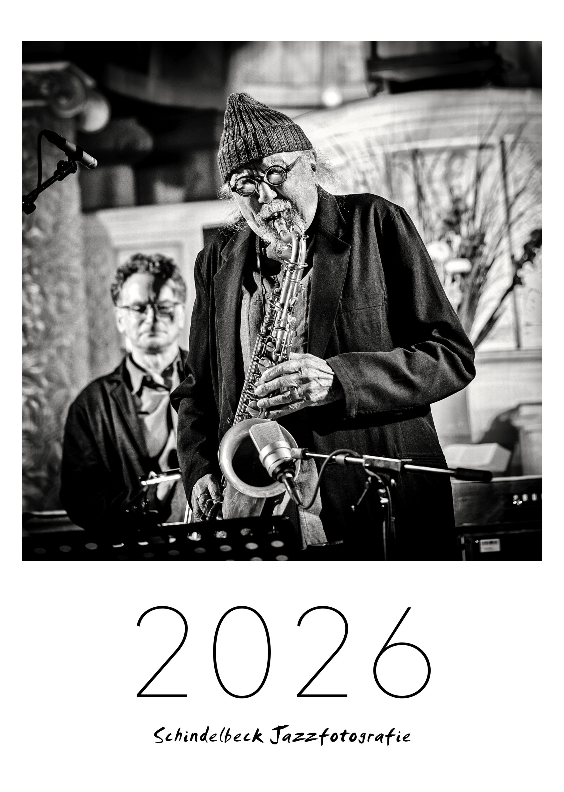 Jazzkalender 2026 - von Frank Schindelbeck Jazzfotografie