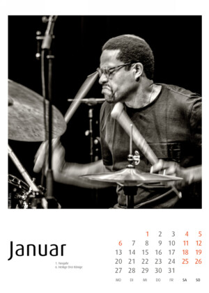 Jazzkalender 2025 - Jazzfestial Saalfelden Edition - Schindelbeck