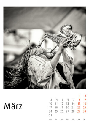 Jazzkalender 2025 - Moers Festival Edition