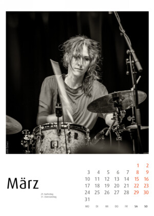 Jazzkalender 2025 - Jazzfestial Saalfelden Edition - Schindelbeck