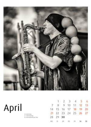 Jazzkalender 2025 - Moers Festival Edition