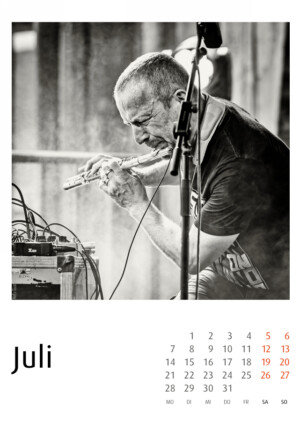 Jazzkalender 2025 - Jazzfestial Saalfelden Edition - Schindelbeck
