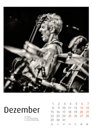 Jazzkalender 2025 - Jazzfestial Saalfelden Edition - Schindelbeck